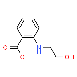 ChemSpider 2D Image | 2-(2-Hydroxy-ethylamino)benzoic acid | C9H11NO3