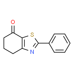 ChemSpider 2D Image | 2-Phenyl-5,6-dihydrobenzo[d]thiazol-7(4H)-one | C13H11NOS