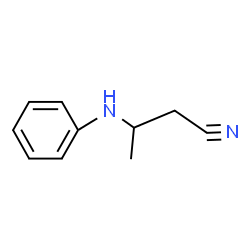 ChemSpider 2D Image | 3-Anilinobutanenitrile | C10H12N2