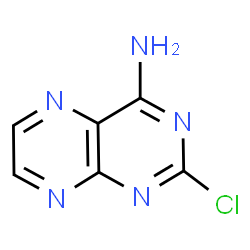 ChemSpider 2D Image | 2-Chloro-4-pteridinamine | C6H4ClN5