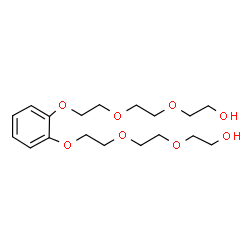 ChemSpider 2D Image | 2,2'-[1,2-Phenylenebis(oxy-2,1-ethanediyloxy-2,1-ethanediyloxy)]diethanol | C18H30O8