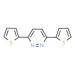 ChemSpider 2D Image | 3,6-Di(2-thienyl)pyridazine | C12H8N2S2