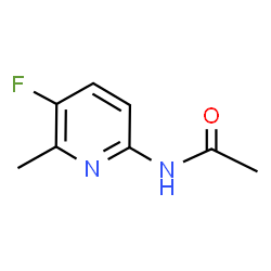 ChemSpider 2D Image | N-(5-Fluoro-6-methyl-2-pyridinyl)acetamide | C8H9FN2O