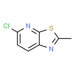 ChemSpider 2D Image | 5-chloro-2-methylthiazolo[5,4-b]pyridine | C7H5ClN2S