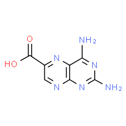 ChemSpider 2D Image | 2,4-Diamino-6-pteridinecarboxylic acid | C7H6N6O2