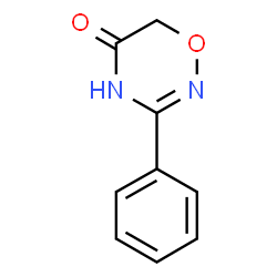 ChemSpider 2D Image | 3-Phenyl-2H-1,2,4-oxadiazin-5(6H)-one | C9H8N2O2