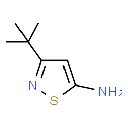 ChemSpider 2D Image | 3-(tert-Butyl)isothiazol-5-amine | C7H12N2S