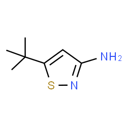 ChemSpider 2D Image | 5-tert-butyl-1,2-thiazol-3-amine | C7H12N2S