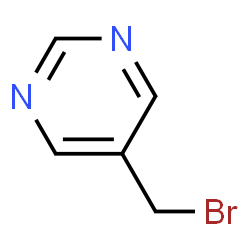 ChemSpider 2D Image | 5-(Bromomethyl)pyrimidine | C5H5BrN2