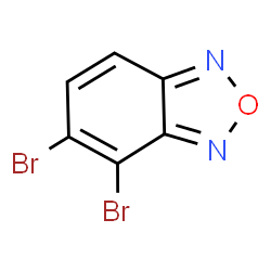 ChemSpider 2D Image | 4,5-Dibromo-2,1,3-benzoxadiazole | C6H2Br2N2O