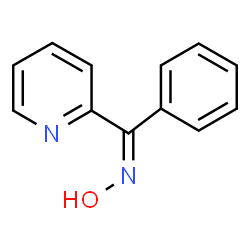 ChemSpider 2D Image | Phenyl 2-Pyridyl Ketoxime | C12H10N2O