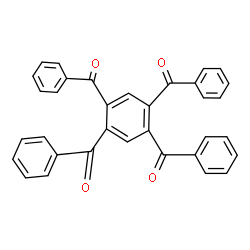 ChemSpider 2D Image | Benzene-1,2,4,5-tetrayltetrakis(phenylmethanone) | C34H22O4