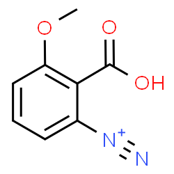 ChemSpider 2D Image | 2-Carboxy-3-methoxybenzenediazonium | C8H7N2O3