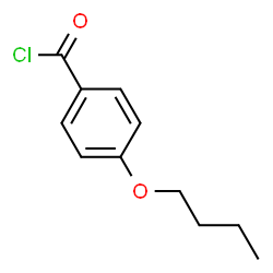ChemSpider 2D Image | 4-Butoxybenzoyl chloride | C11H13ClO2