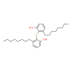ChemSpider 2D Image | 2,2'-Sulfanediylbis(3-octylphenol) | C28H42O2S