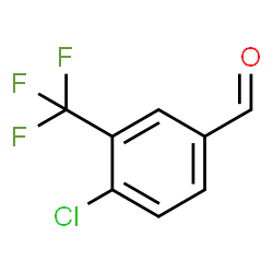ChemSpider 2D Image | 4-Chloro-3-(trifluoromethyl)benzaldehyde | C8H4ClF3O