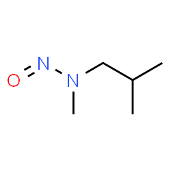 ChemSpider 2D Image | N,2-Dimethyl-N-nitroso-1-propanamine | C5H12N2O