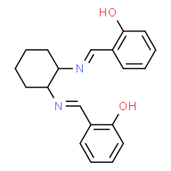 ChemSpider 2D Image | Bis(salicylidene)-1,2-cyclohexanediamine | C20H22N2O2