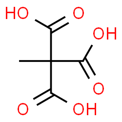 ChemSpider 2D Image | ethyl tricarboxylic acid | C5H6O6