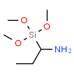 ChemSpider 2D Image | 1-(Trimethoxysilyl)-1-propanamine | C6H17NO3Si