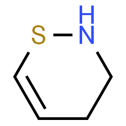 ChemSpider 2D Image | 3,4-Dihydro-2H-1,2-thiazine | C4H7NS