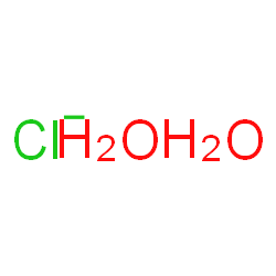 ChemSpider 2D Image | chloride dihydrate | H4ClO2