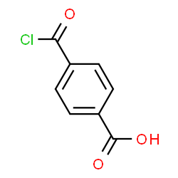 ChemSpider 2D Image | 4-(Chlorocarbonyl)benzoic acid | C8H5ClO3