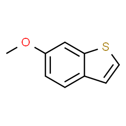 ChemSpider 2D Image | 6-Methoxy-1-benzothiophene | C9H8OS