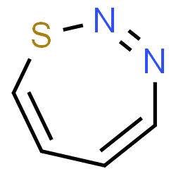 ChemSpider 2D Image | 1,2,3-Thiadiazepine | C4H4N2S