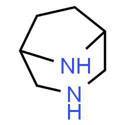 ChemSpider 2D Image | 3,8-Diazabicyclo[3.2.1]octane | C6H12N2