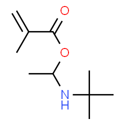 ChemSpider 2D Image | tert-butylaminoethyl methacrylate | C10H19NO2