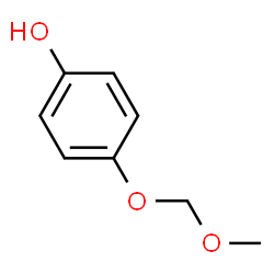 ChemSpider 2D Image | 4-(Methoxymethoxy)phenol | C8H10O3