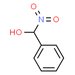 ChemSpider 2D Image | Nitro(phenyl)methanol | C7H7NO3