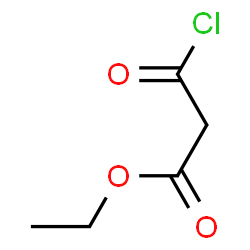 ChemSpider 2D Image | Ethyl Malonyl Chloride | C5H7ClO3