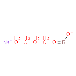 ChemSpider 2D Image | sodium;oxido(oxo)borane;tetrahydrate | H8BNaO6