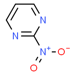 ChemSpider 2D Image | 2-Nitropyrimidine | C4H3N3O2