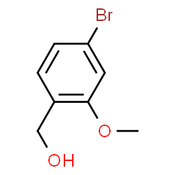 ChemSpider 2D Image | 4-bromo-2-methoxybenzyl alcohol | C8H9BrO2
