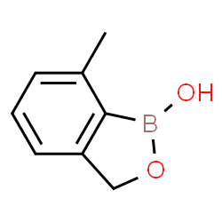 ChemSpider 2D Image | 7-Methyl-2,1-benzoxaborol-1(3H)-ol | C8H9BO2