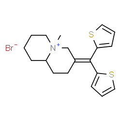 ChemSpider 2D Image | Tiquizium Bromide | C19H24BrNS2