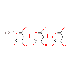 ChemSpider 2D Image | ALUMINUM TARTRATE | C12H12Al2O18
