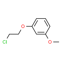 ChemSpider 2D Image | 1-(2-Chloroethoxy)-3-methoxybenzene | C9H11ClO2