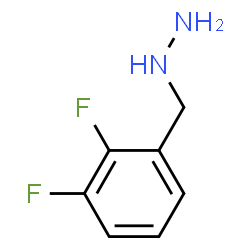 ChemSpider 2D Image | (2,3-Difluorobenzyl)hydrazine | C7H8F2N2