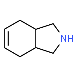 ChemSpider 2D Image | 2,3,3a,4,7,7a-Hexahydro-1H-isoindole | C8H13N