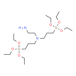 ChemSpider 2D Image | N,N-Bis[3-(triethoxysilyl)propyl]-1,2-ethanediamine | C20H48N2O6Si2