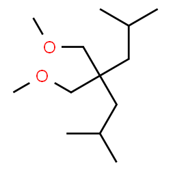 ChemSpider 2D Image | 4,4-Bis(methoxymethyl)-2,6-dimethylheptane | C13H28O2