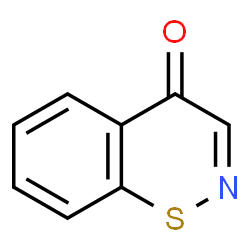 ChemSpider 2D Image | 4H-1,2-Benzothiazin-4-one | C8H5NOS