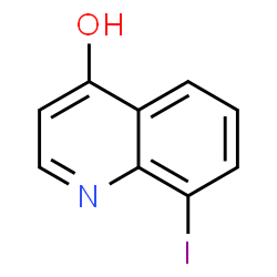 ChemSpider 2D Image | 8-Iodo-4-quinolinol | C9H6INO