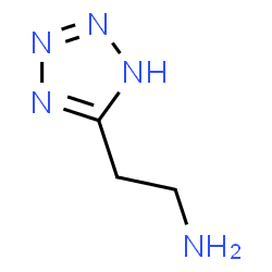 ChemSpider 2D Image | 2-(1H-Tetrazol-5-yl)ethanamine | C3H7N5