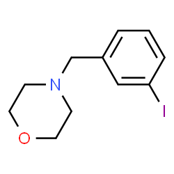 ChemSpider 2D Image | 4-(3-Iodobenzyl)morpholine | C11H14INO