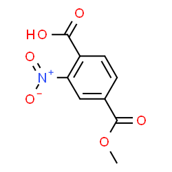 ChemSpider 2D Image | 4-(Methoxycarbonyl)-2-nitrobenzoic acid | C9H7NO6